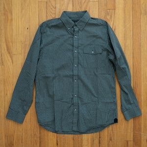 Banana Republic Checked Long Sleeve Button Down